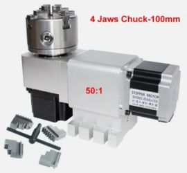  4-5 Axis Forgat tengely 100 mm-es 4 pofs tokmnnyal Harmonic Drive Nema86