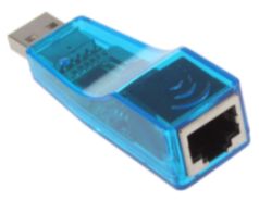  USB - Ethernet (mini network card)